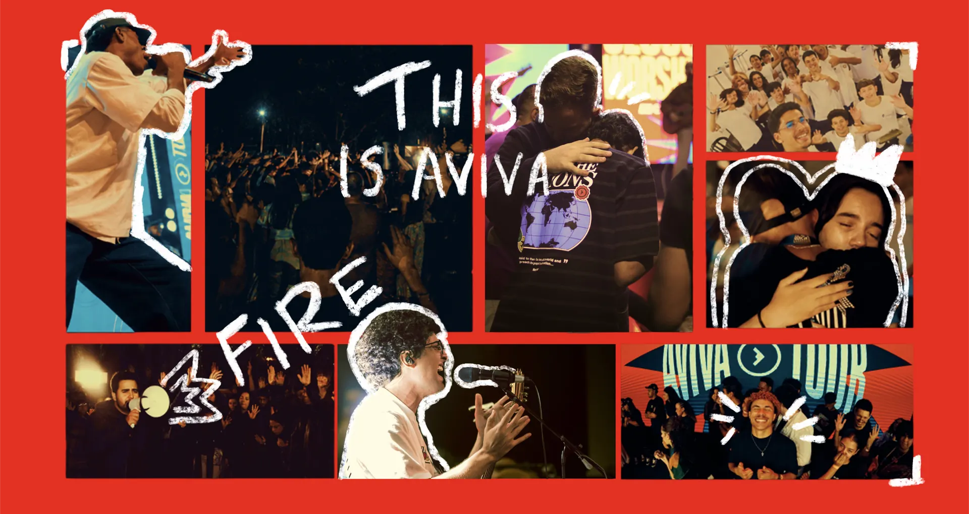 This is Aviva — collage do Aviva Tour